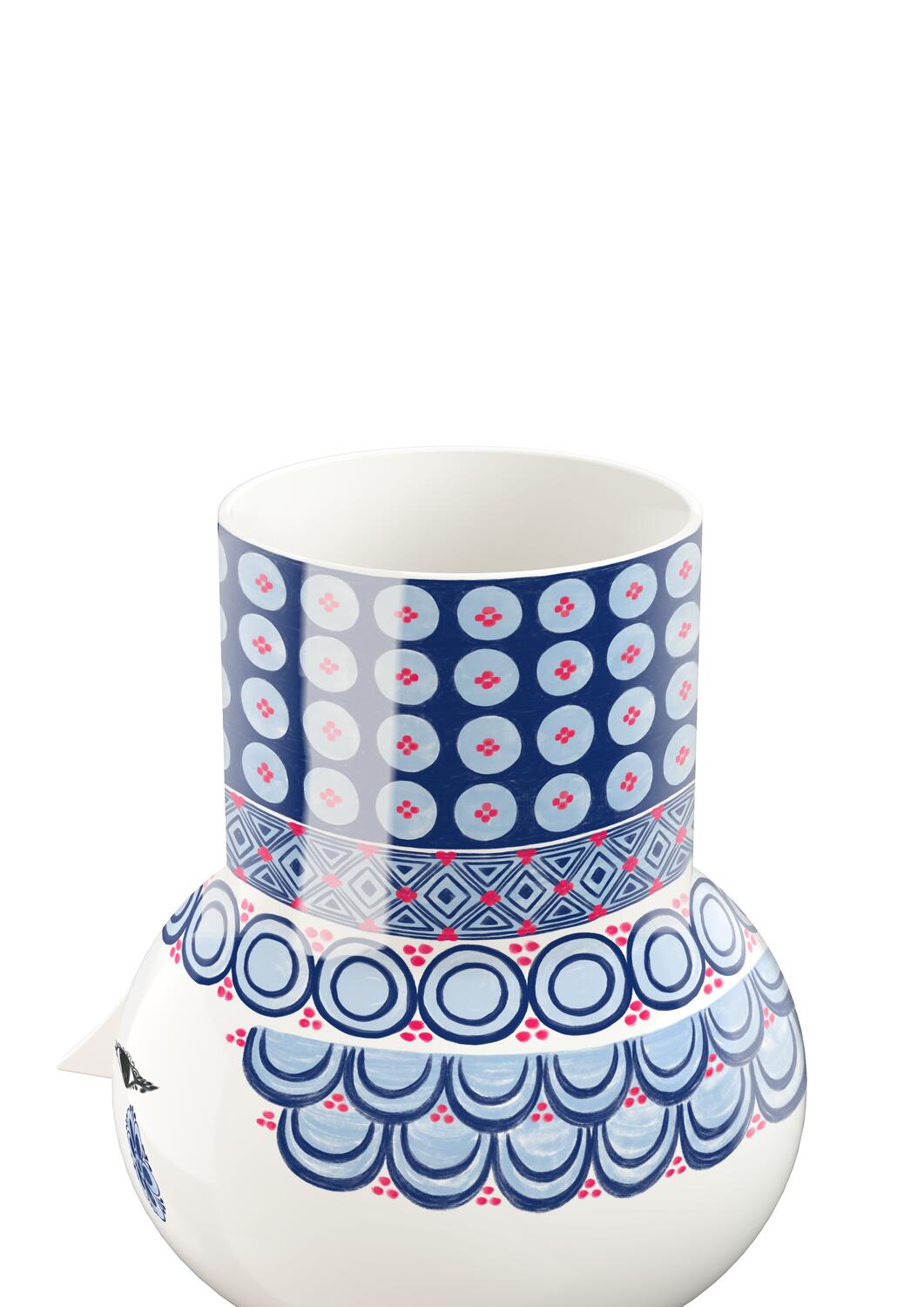 Olga vase, blå - H:20 cm